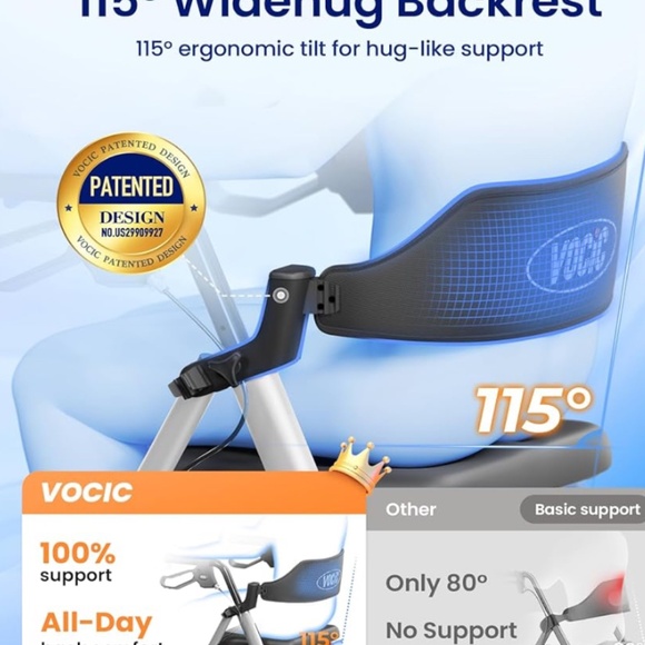 VOCIC Walkers for Seniors, Foldable Walker - Picture 4 of 9